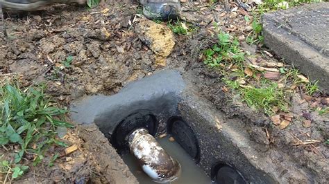 cracked distribution box|septic distribution box repair.